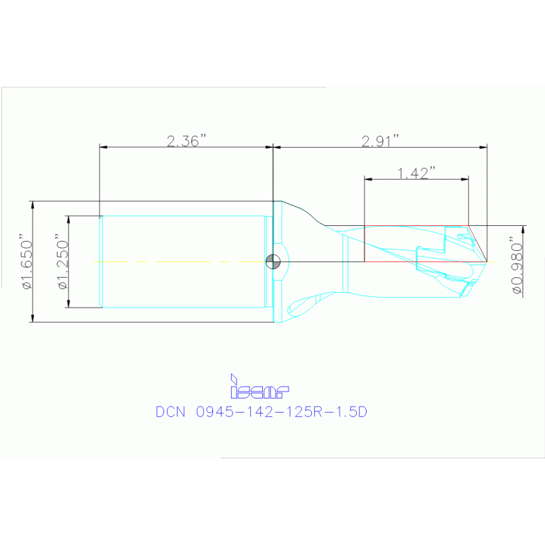 DCN 240-036-31.75R-1.5D