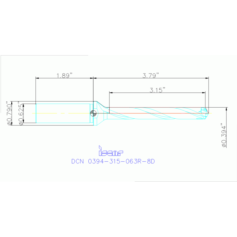 DCN 100-080-15.87R-8D