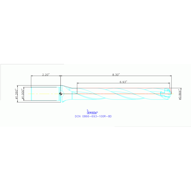 DCN 220-176-25.4R-8D