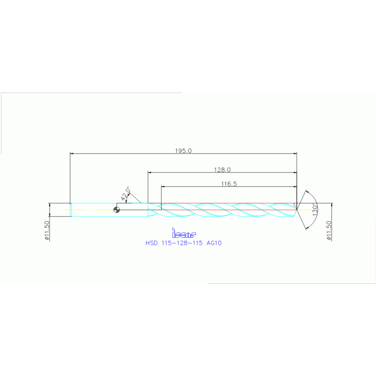 HSD 115-128-115 AG10