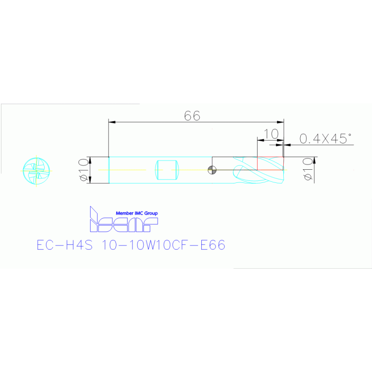 EC-H4S 10-10W10CF-E66 IC900