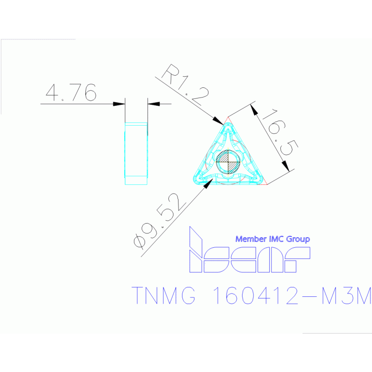 TNMG 160412-M3M IC830