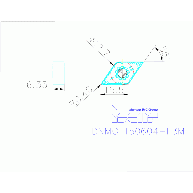 DNMG 150604-F3M IC830