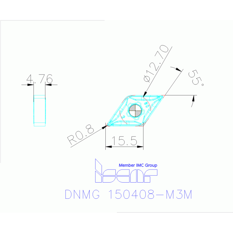 DNMG 150408-M3M IC830