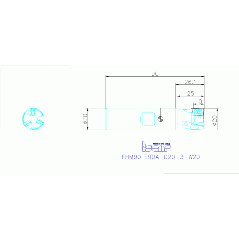 FHM90 E90A-D20-3-W20