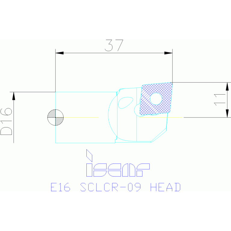E16 SCLCR-09 HEAD