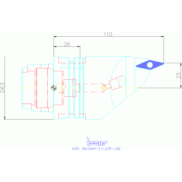 HSK A63WH-SVJCR-J16