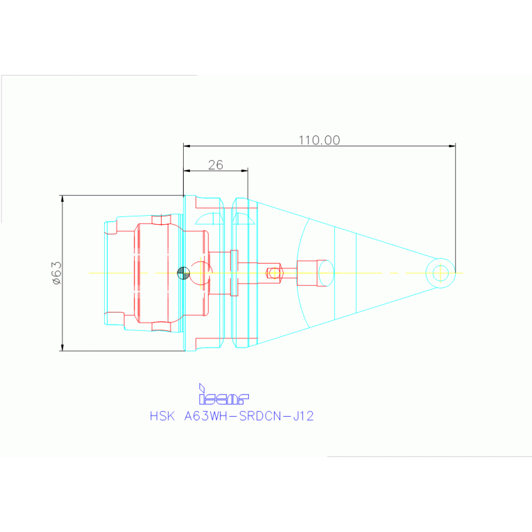HSK A63WH-SRDCN-J12