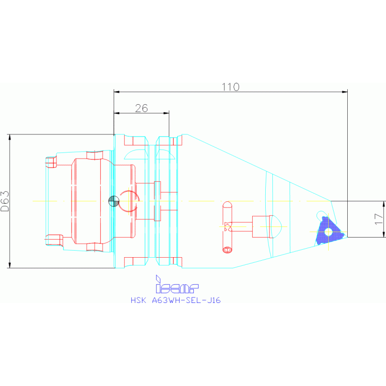 HSK A63WH-SEL-J16