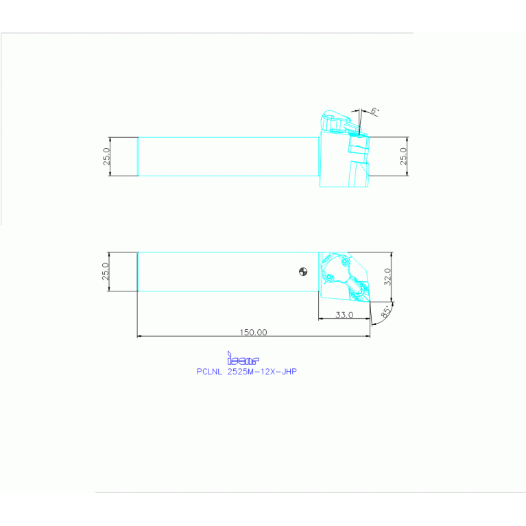 PCLNL 2525M-12X-JHP