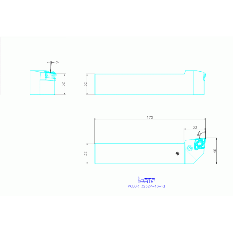 PCLOR 3232P-16-IQ