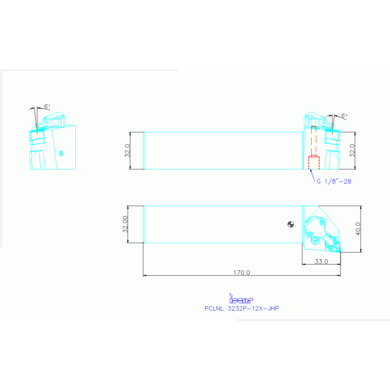 PCLNL 3232P-12X-JHP