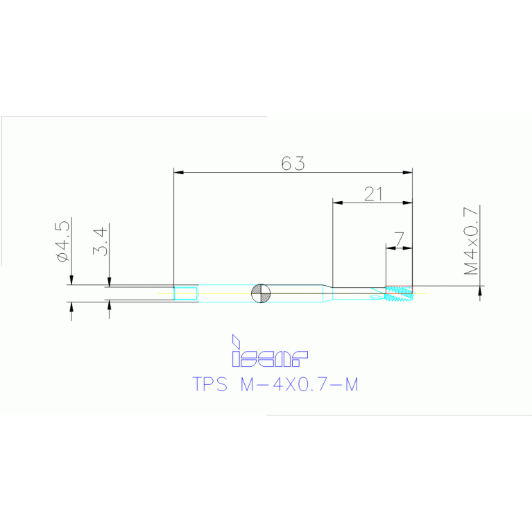 TPS M-4X0.7-M HE