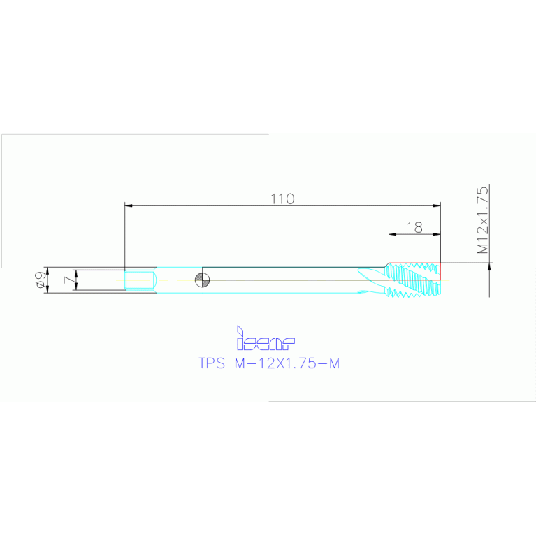 TPS M-12X1.75-M HE