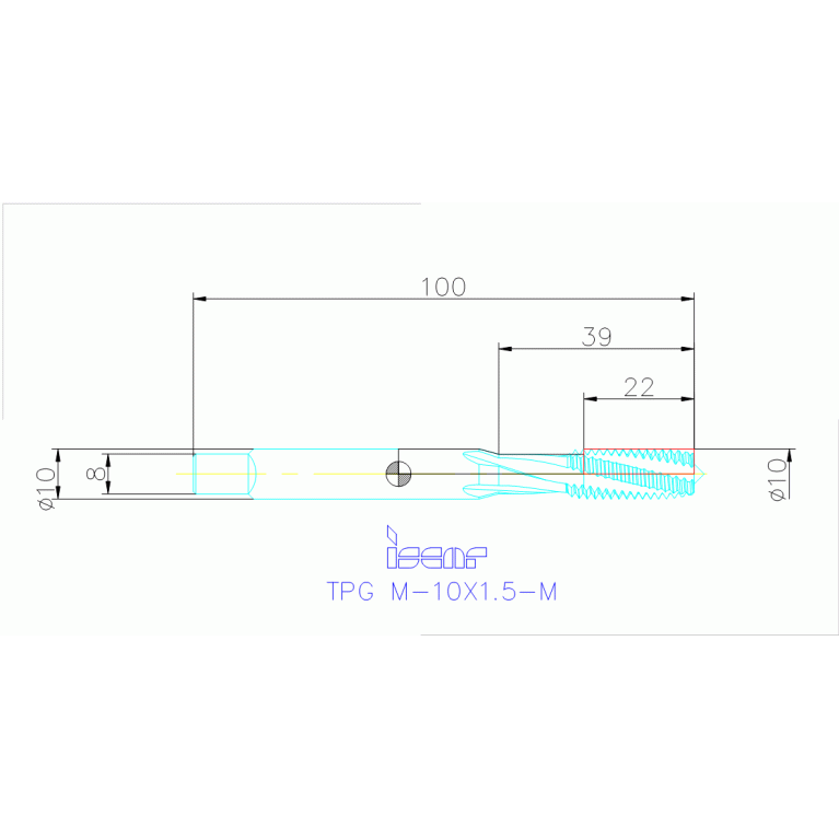 TPG M-10X1.5-M HE