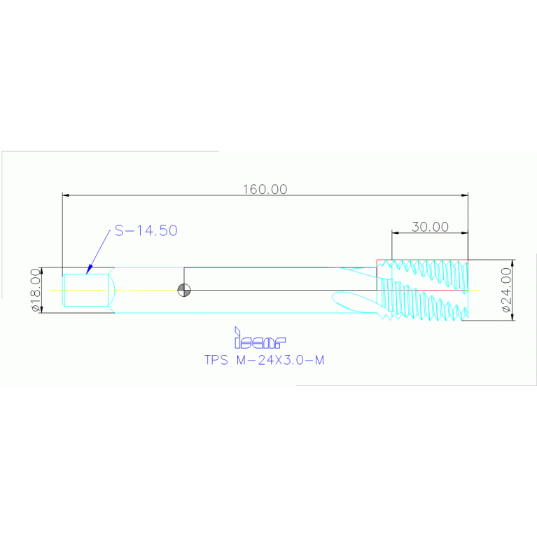 TPS M-24X3.0-M HEST