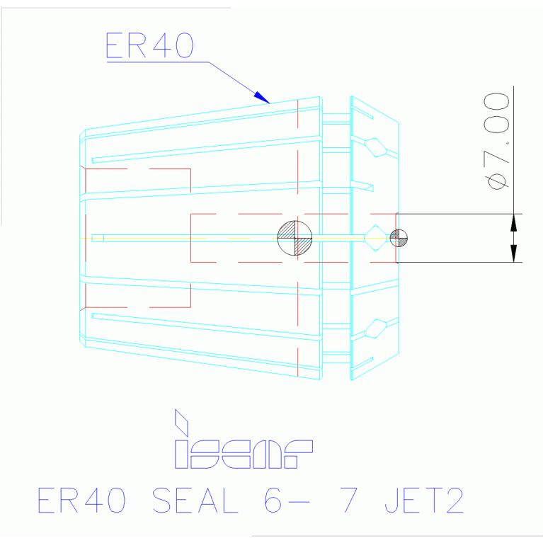 ER40 SEAL 6- 7 JET2