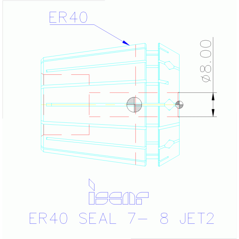 ER40 SEAL 7- 8 JET2