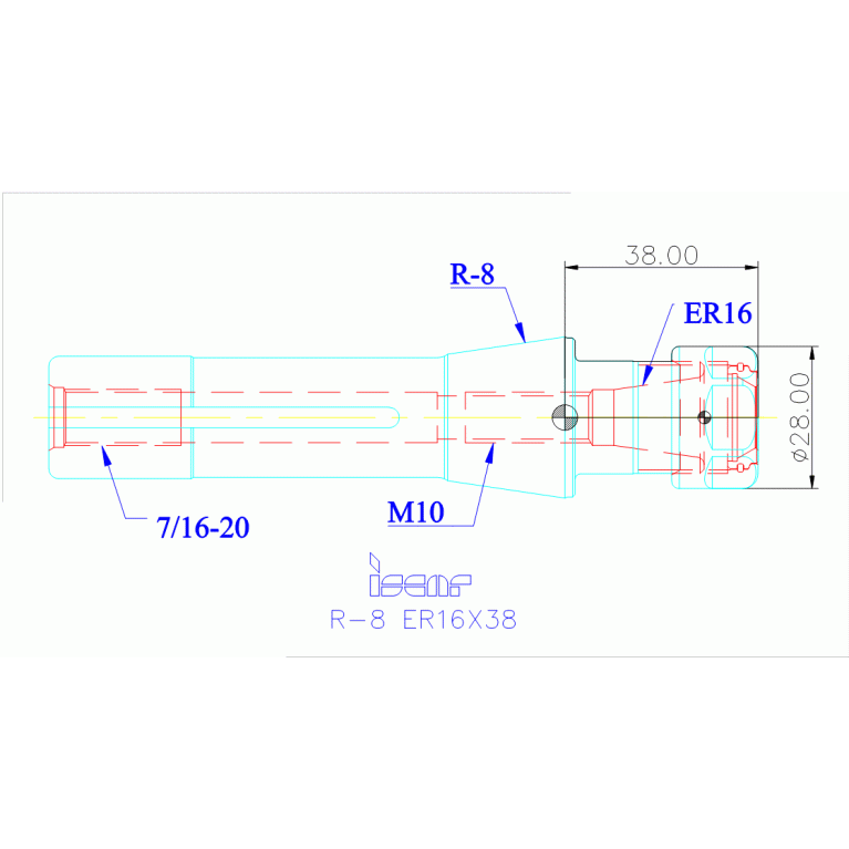 R-8 ER16X38