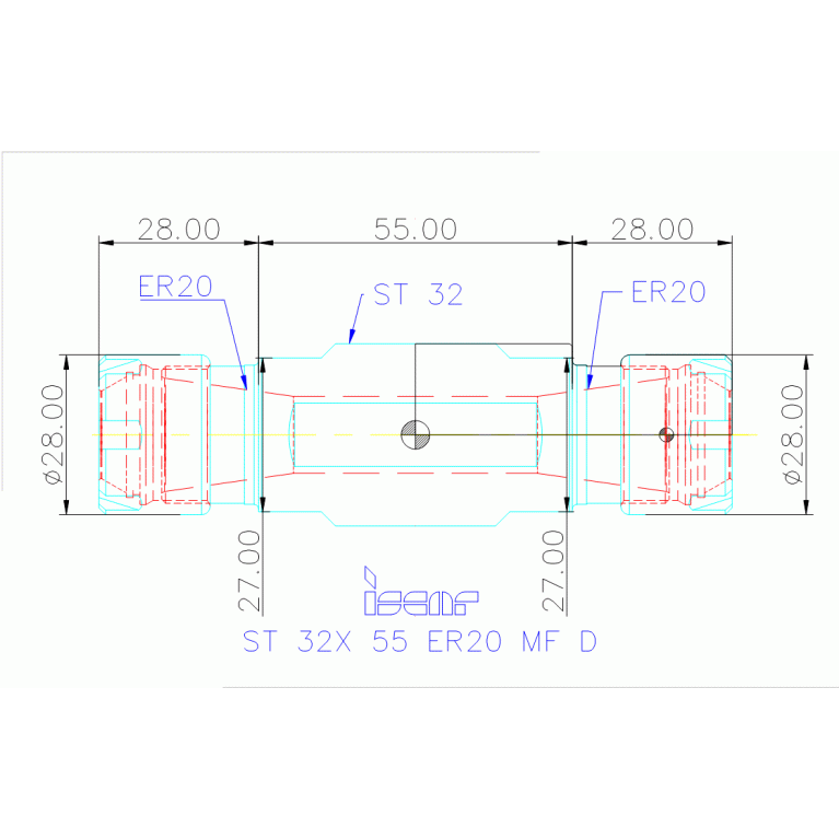 ST 32X 55 ER20 MF D