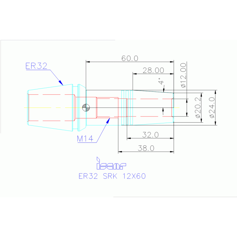 ER32 SRK 12X60