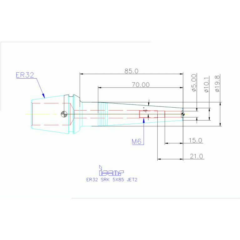 ER32 SRK 5X85 JET2