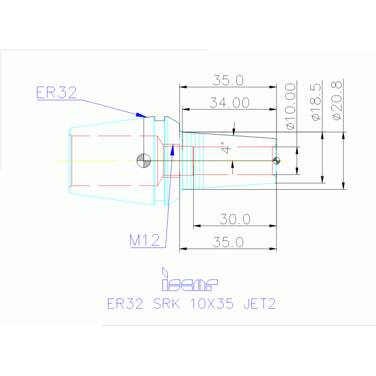 ER32 SRK 10X35 JET2