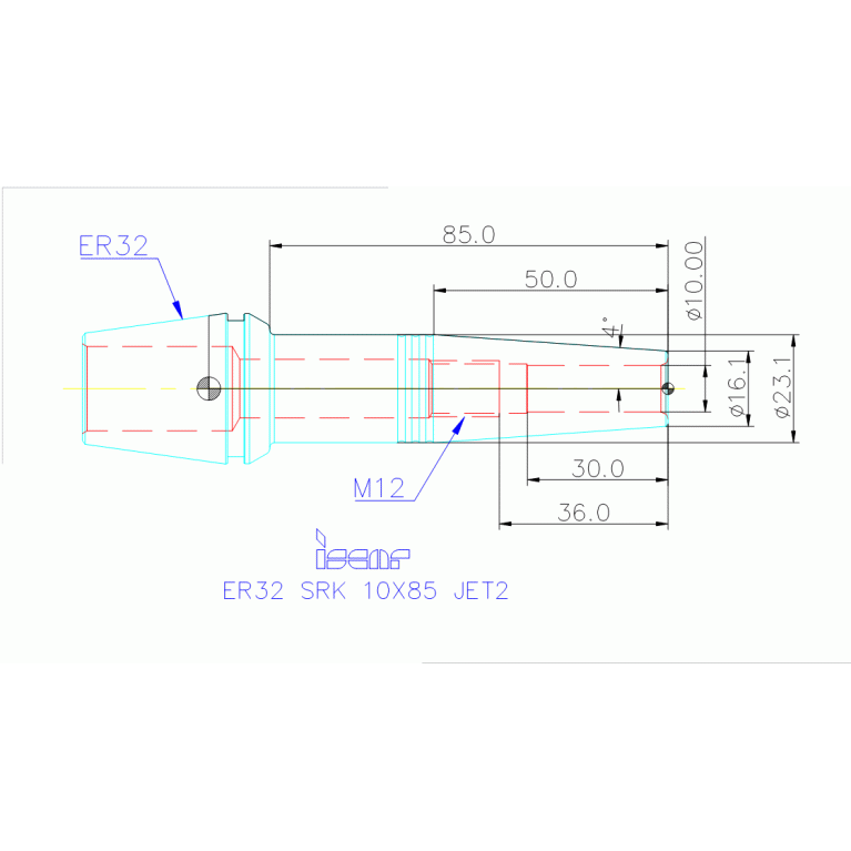 ER32 SRK 10X85 JET2