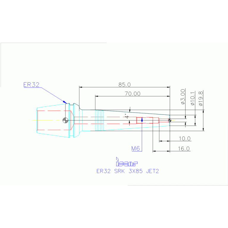 ER32 SRK 3X85 JET2