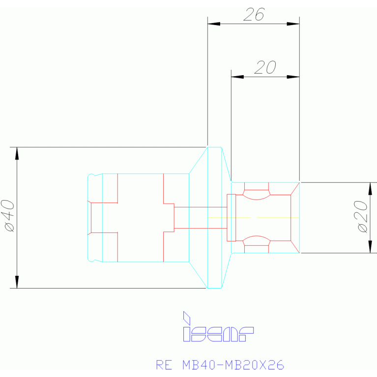 RE MB40-MB20X26