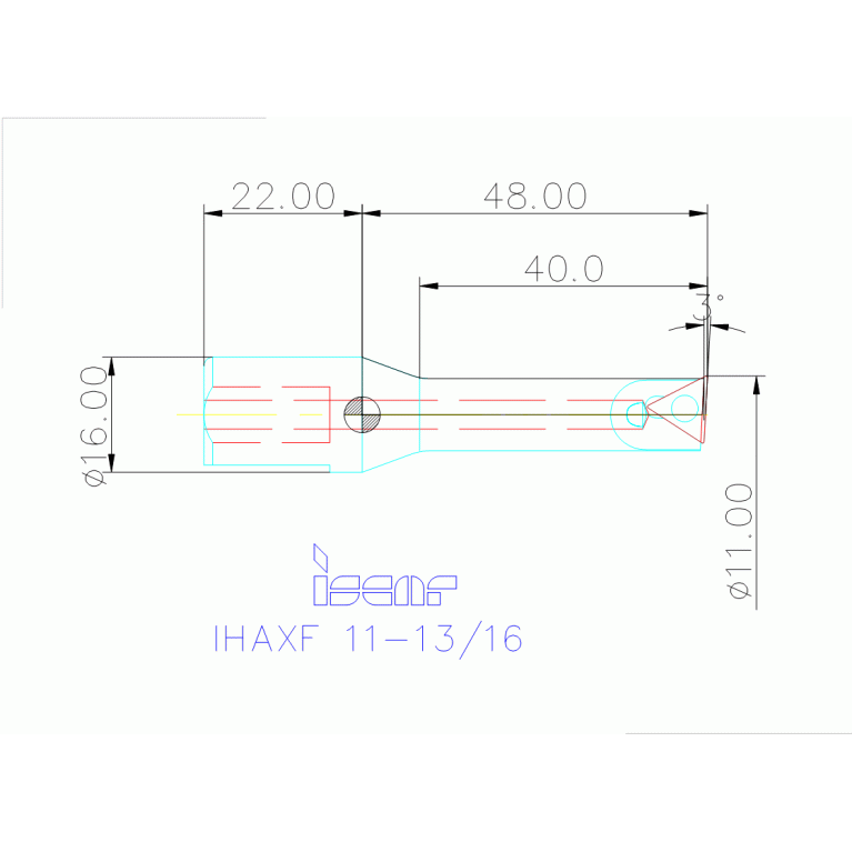 IHAXF 11-13/16