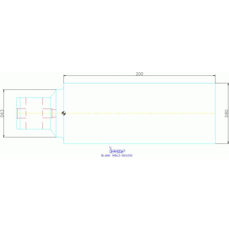 BLANK MB63-80X200