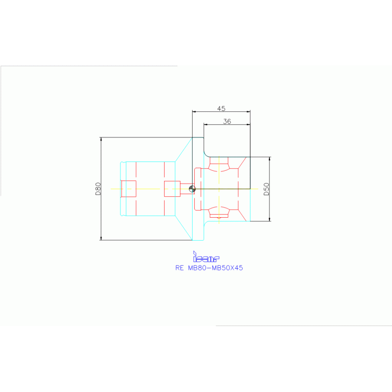 RE MB80-MB50X45