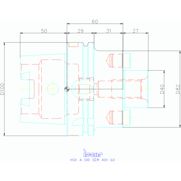 HSK A100 SEM40X60