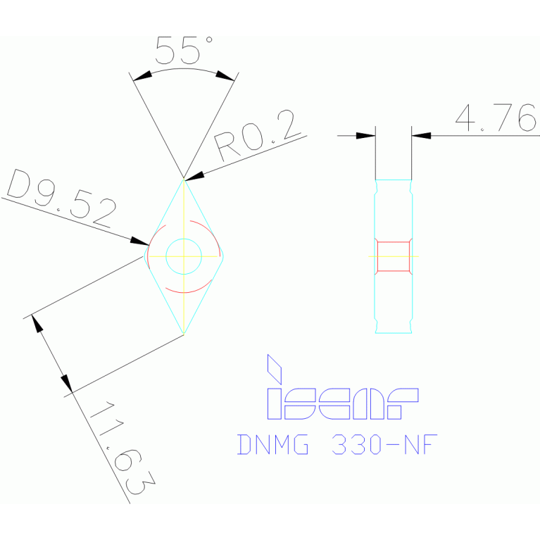 DNMG 110402-NF IC20N