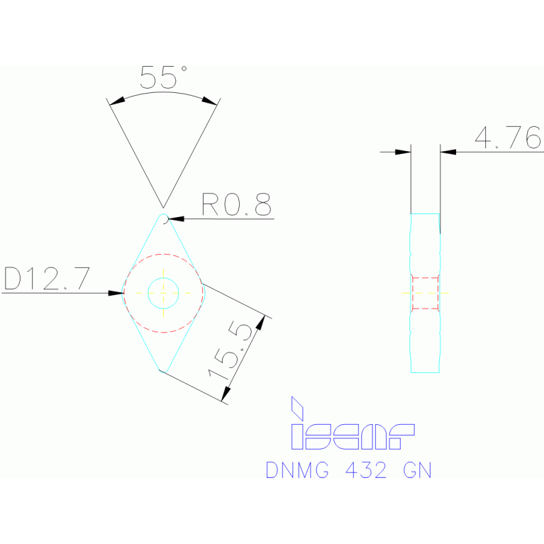 DNMG 150408-GN IC3028