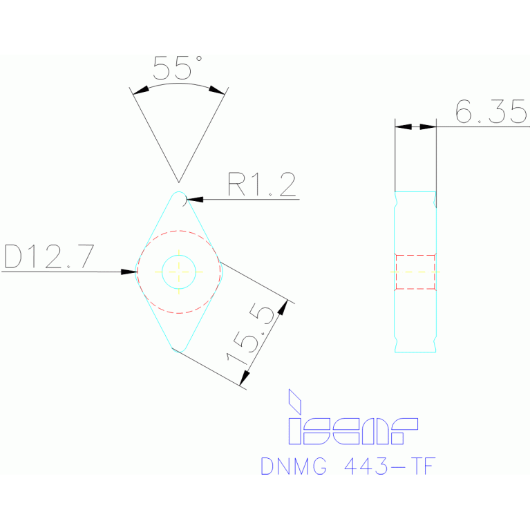 DNMG 150612-TF IC907