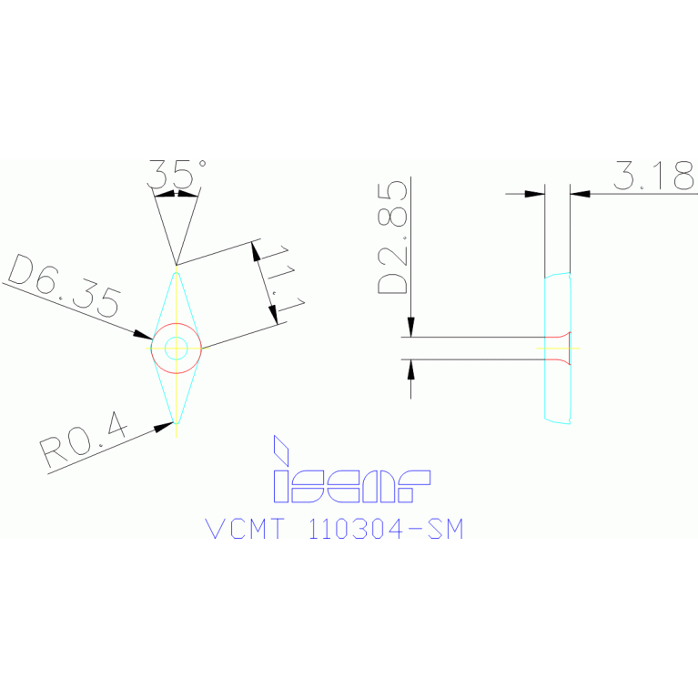 VCMT 110304-SM IC908