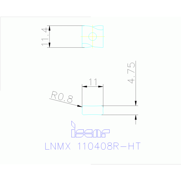 LNMX 110408R-HT IC908