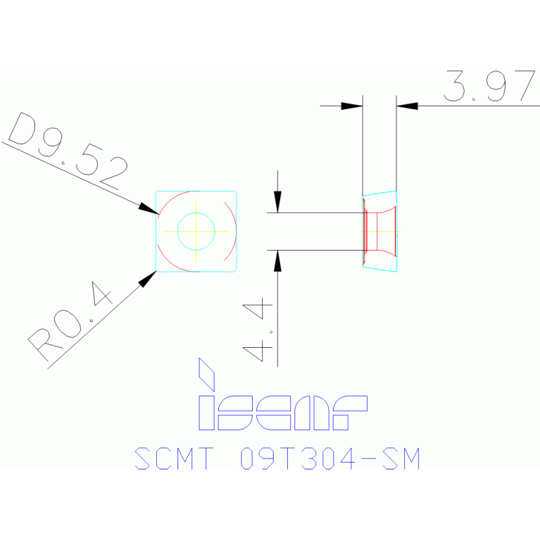 SCMT 09T304-SM IC9250