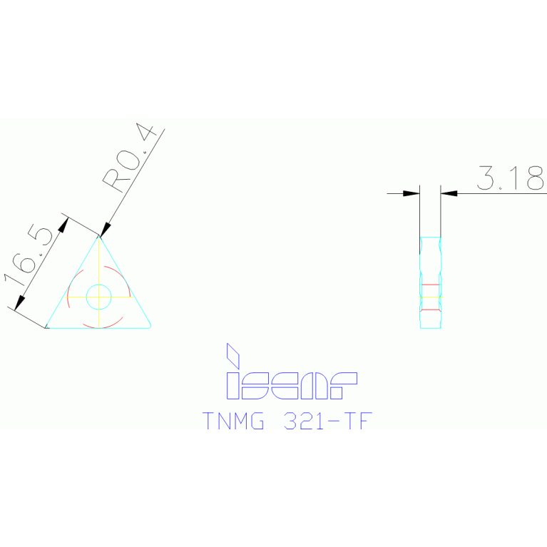 TNMG 160304-TF IC9250