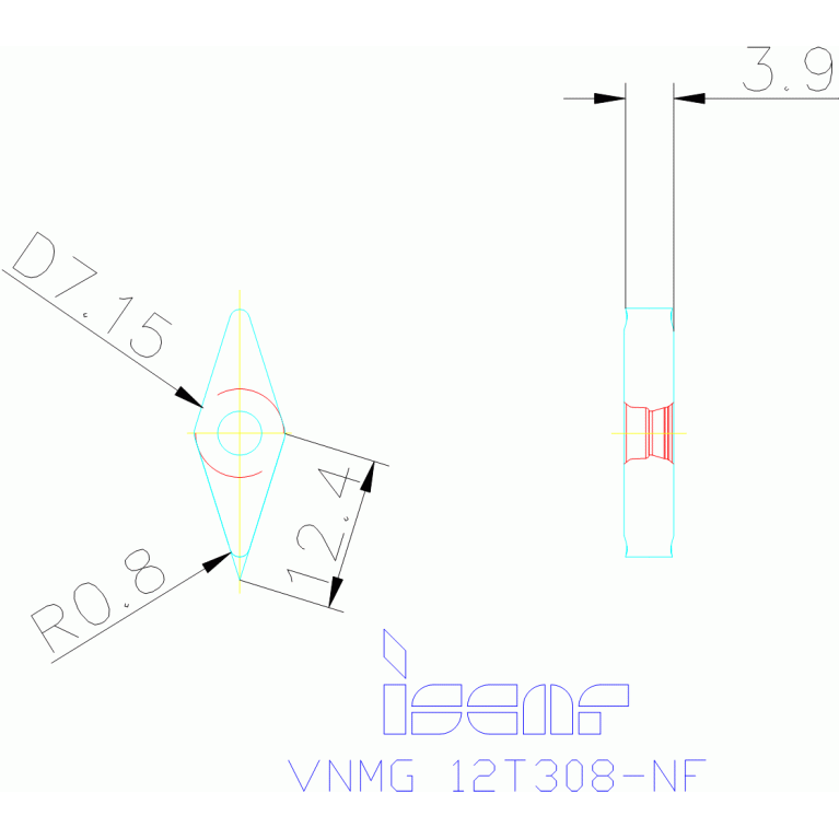 VNMG 12T308-NF IC5010