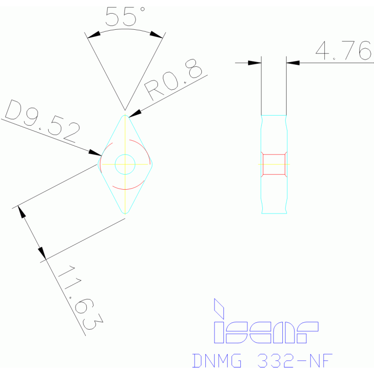 DNMG 110408-NF IC8250