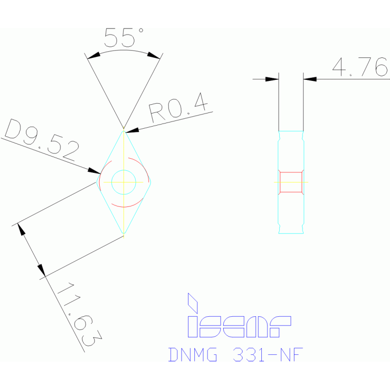 DNMG 110404-NF IC8250