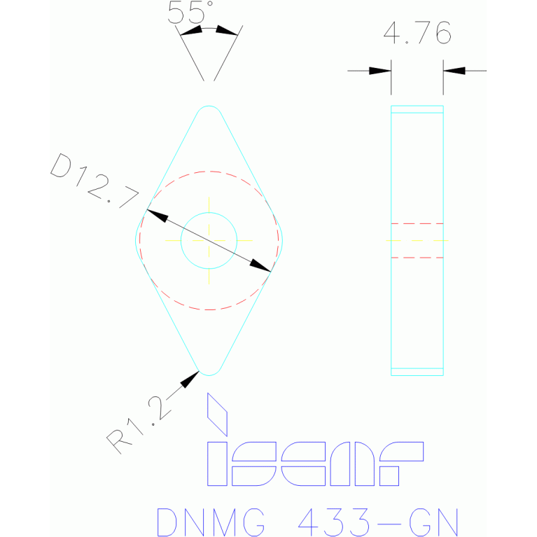 DNMG 150412-GN IC8250