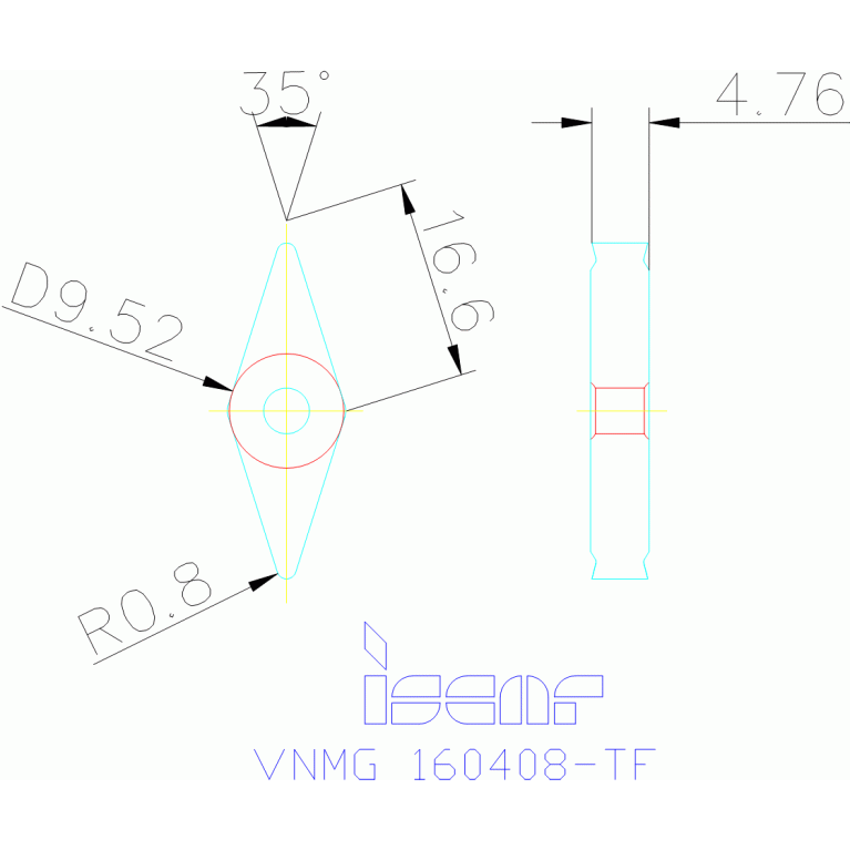 VNMG 160408-TF IC806