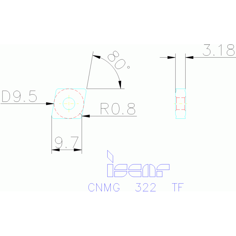CNMG 090308-TF IC8250