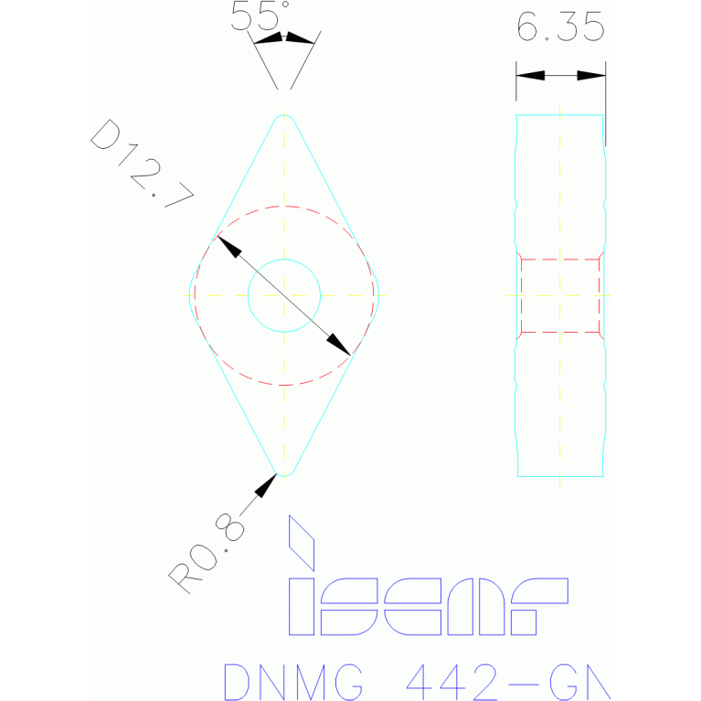 DNMG 150608-GN IC5005