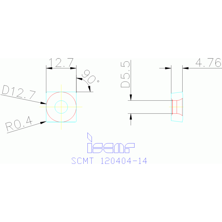 SCMT 120404-14 IC8250