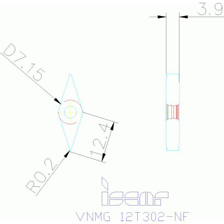 VNMG 12T302-NF IC807